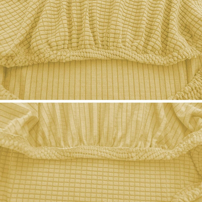 Funda Protector Para Sillón Funda Elástica 3 Cuerpos Amarillo
