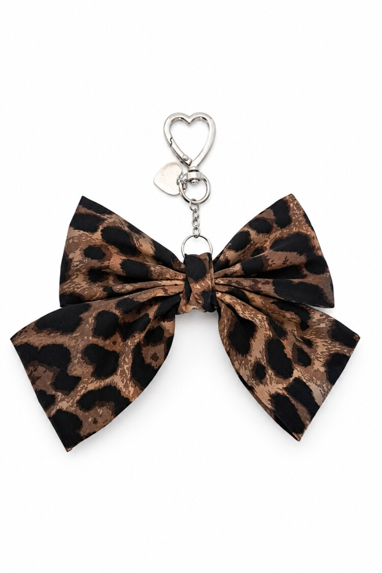 BAG CHARM STEN Animal Print