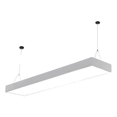 Plafón LED Barra Colgante Lumax 60W Camila 120 cm Luz Cálida 3000K Blanco