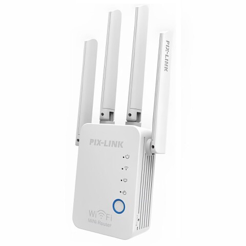 Extensor Repetidor Señal Wifi Amplificador 300 Mbps Antena ® Variante Color Blanco