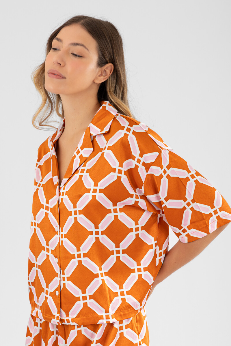 Vintage americano Naranja