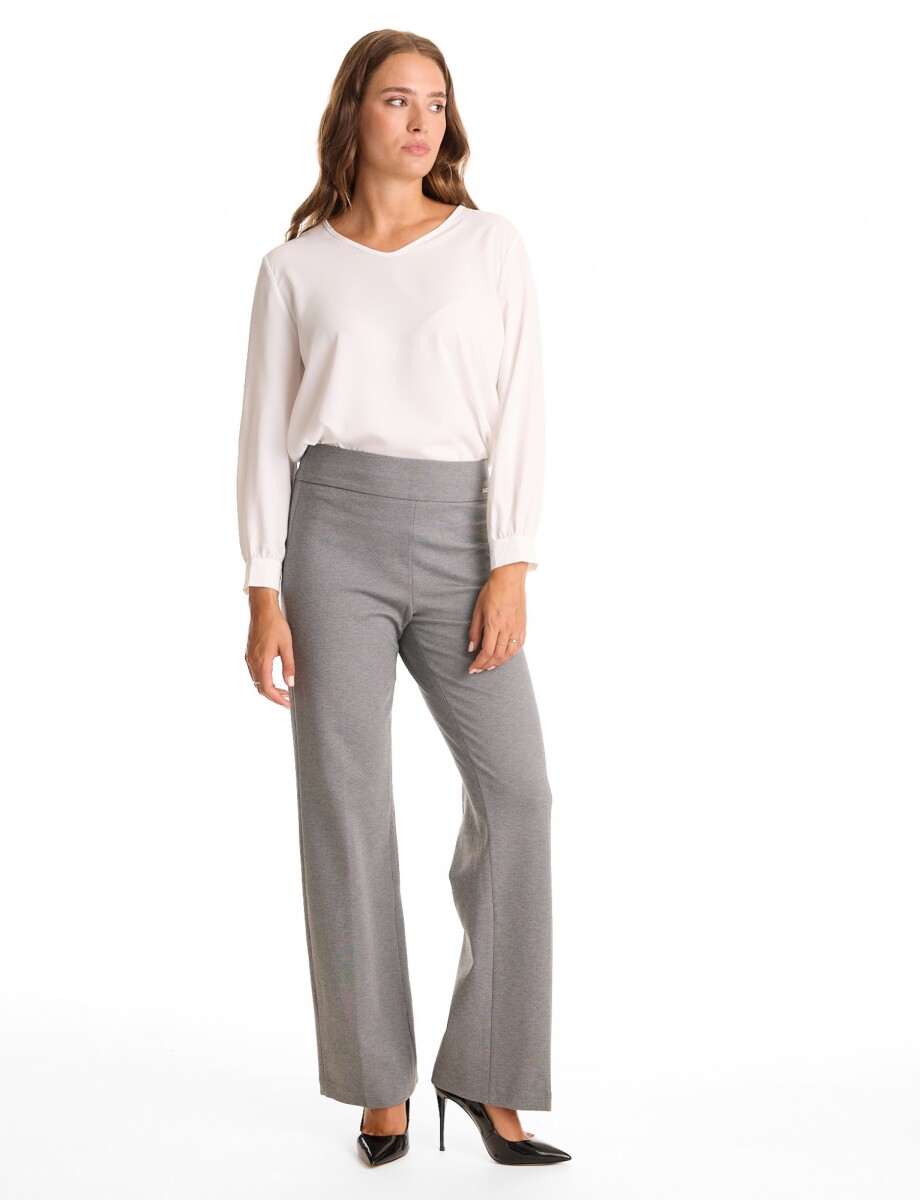 Pantalon Confort Pull On - Gris 