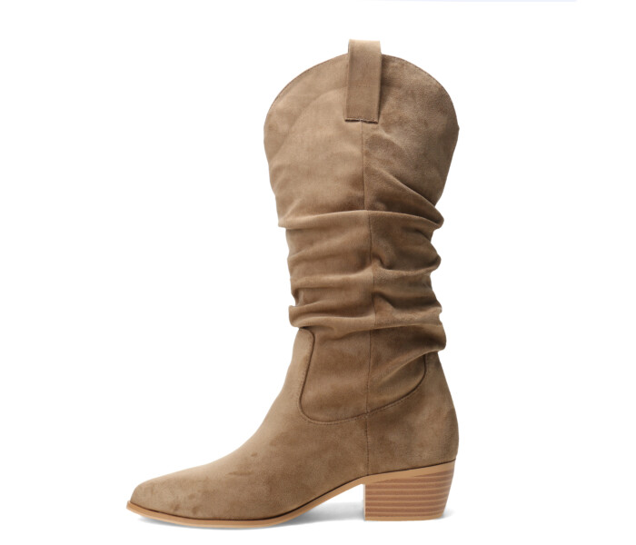Botas DEGREE Bucaneras arrugadas Beige