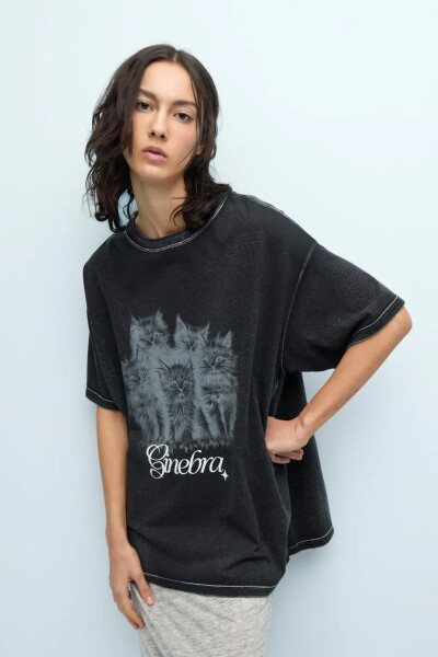 REMERA NAPA Negro
