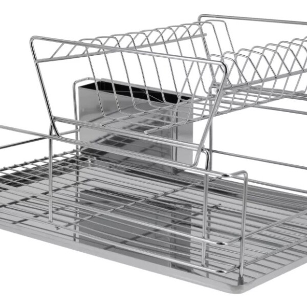 Escurridor Seca Platos Vajilla 2 Niveles de Acero Inoxidable IMBACK Escurridor Seca Platos Vajilla 2 Niveles de Acero Inoxidable IMBACK