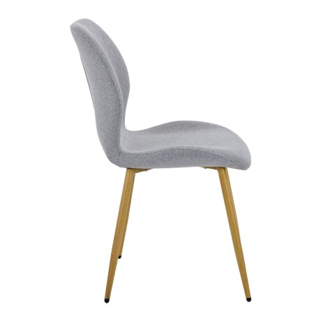 Silla Gea - Tela Rústica W83 (Gris)