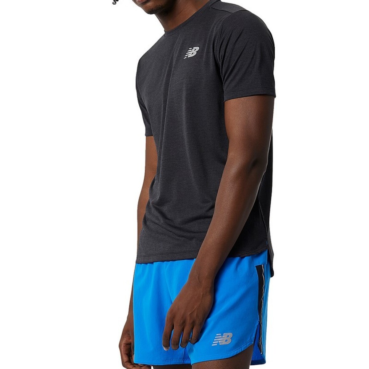 Remera New Balance Impact Run - Negro 