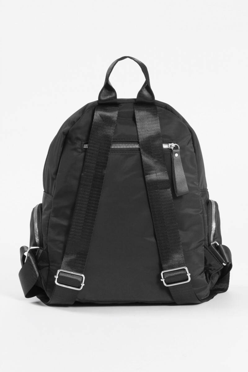 Mochila multi cierres negro