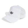 Gorra Adicolor Classic Curved Foam Trucker Unisex Blanco