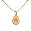 Dije Ángel de la guarda-Oro bajo-Sin Piedra-CP8598 sinpiedra