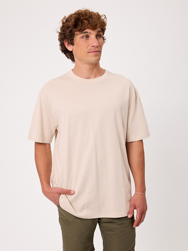 T-SHIRT LUKINA S27 RUSTY Hueso