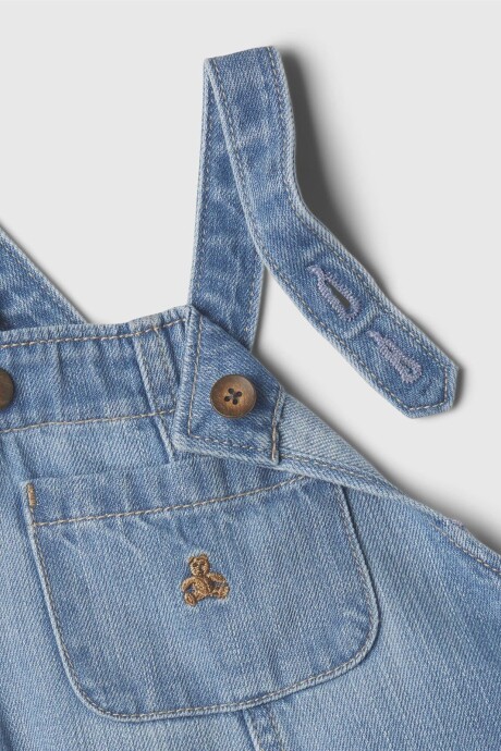 Enterito De Jean Bebé Dark Denim 611