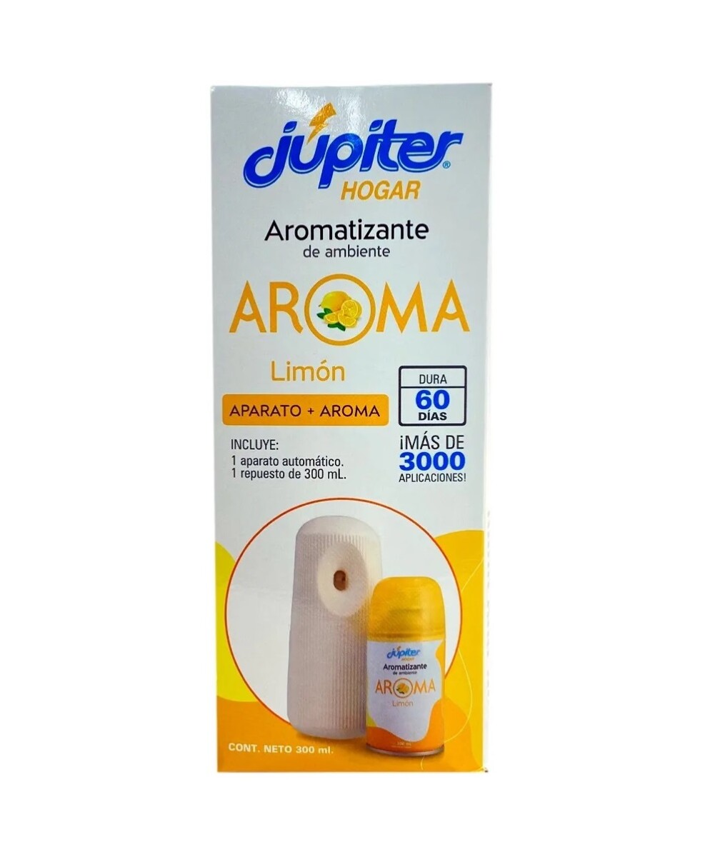 APARATO JUPITER AUTOMATICO + REPUESTO LIMON 300 ML 