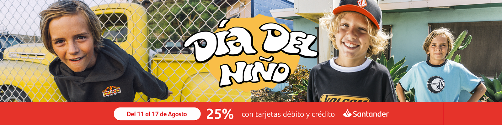 dia del niño Con santander
