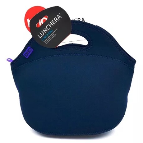 Lunchera Neopreno brio Lisa Azul