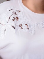 Remera Calada Blanco
