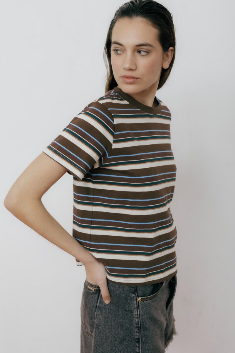 TSHIRT SAVIA Chocolate