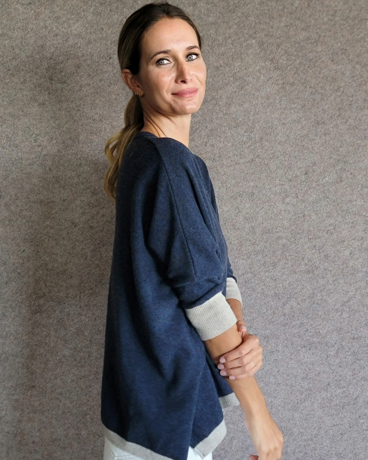 Sweater Made azul 1