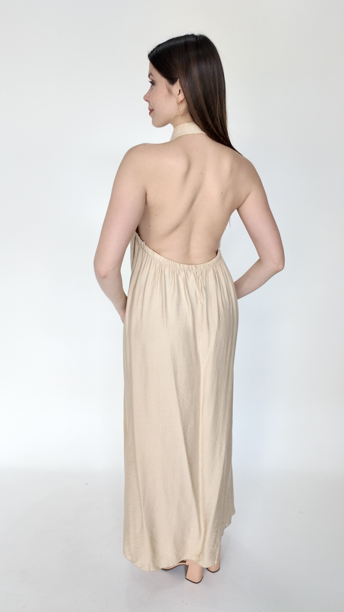 Vestido Mireva Beige