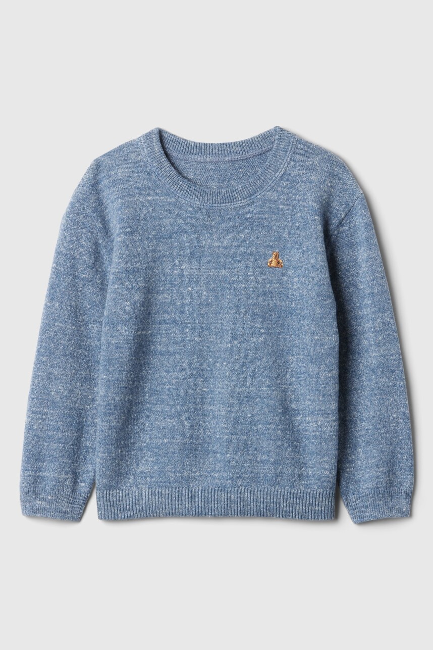 Buzo Cuello Redondo Toddler Niño Lt Blue Heather