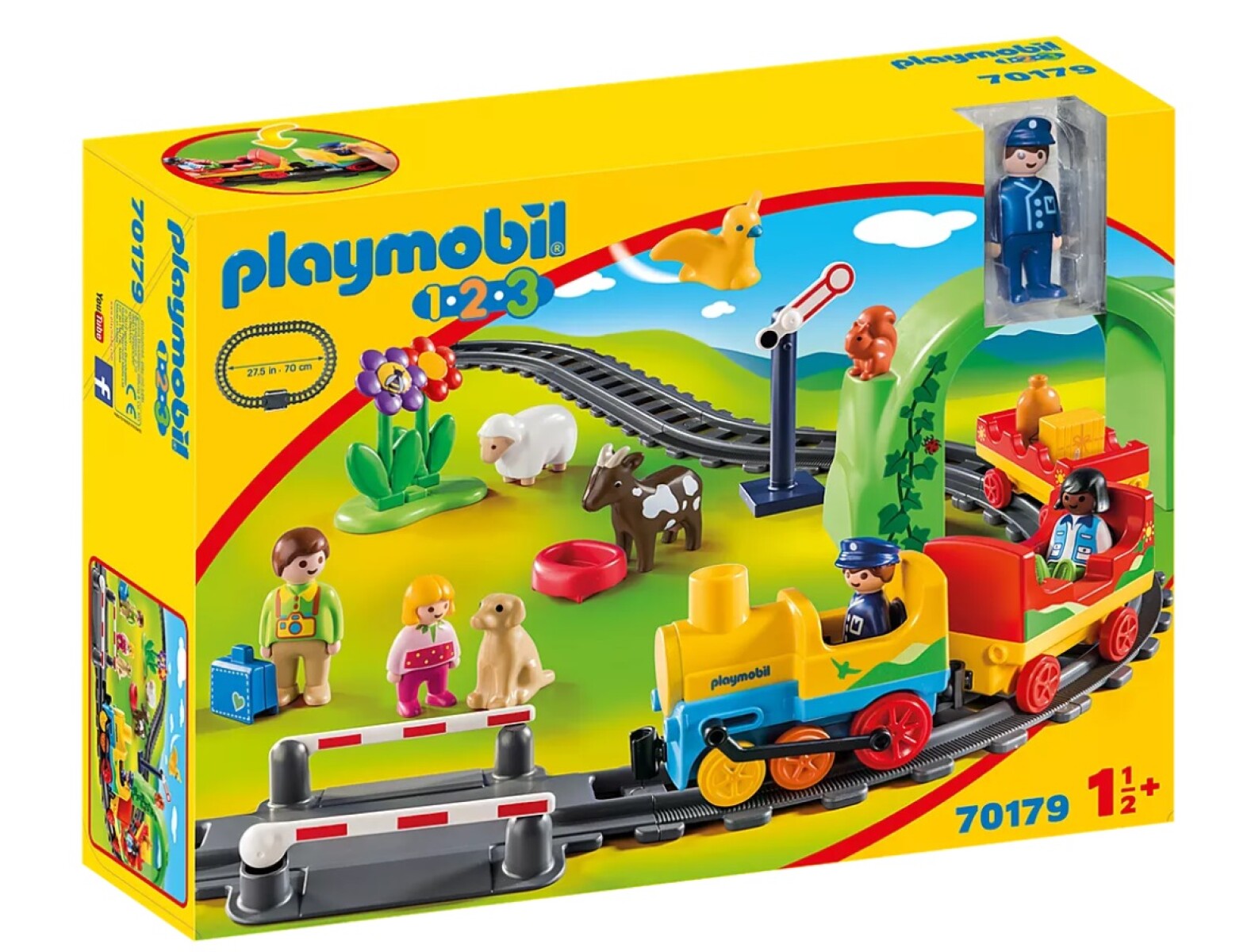 Juego Playmobil Mi Primer Tren 1.2.3 - 001 