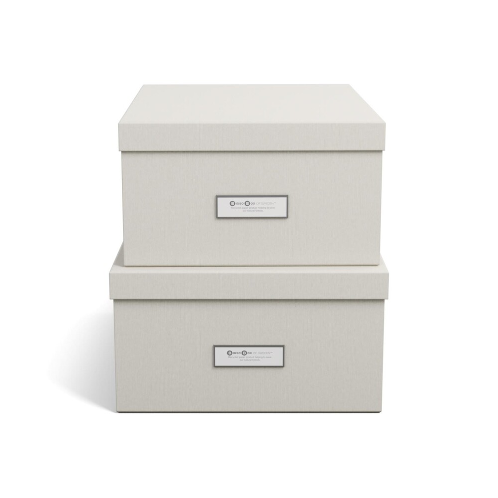 SET 2 CAJAS ORG C/TAPA PAPEL ULRIKA
