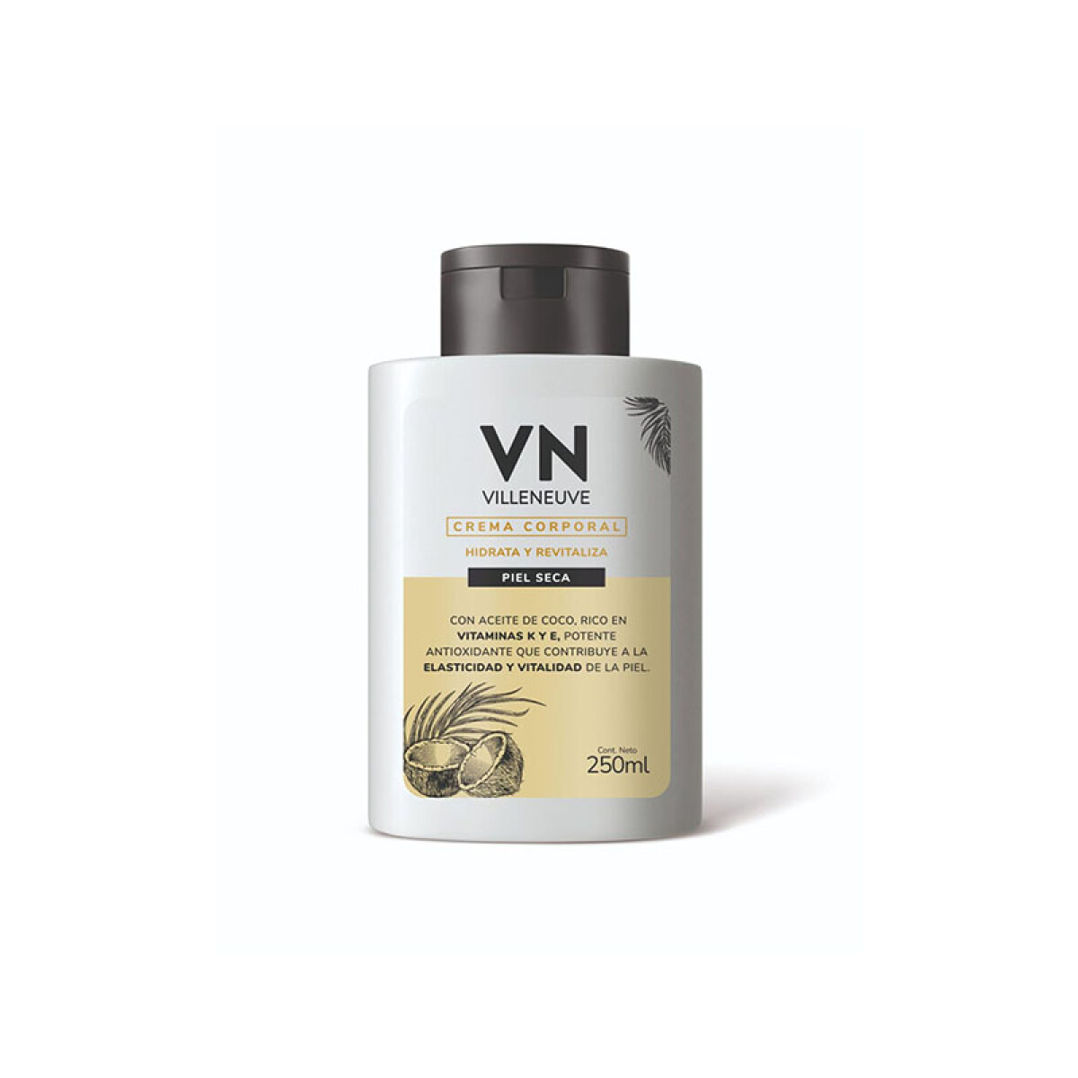 Villeneuve crema corporal - Hidrata y revitaliza 250 ml 