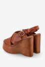 Sandalia FIDDLE Marron