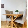 Juego de comedor Rustico - 6 sillas de vestir Juego de comedor Rustico - 6 sillas de vestir