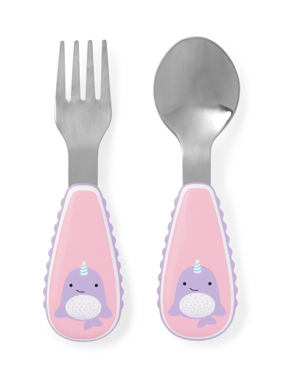 Cubiertos diseño narval 
