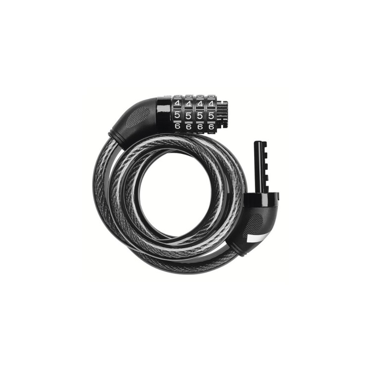 CANDADO PARA BICICLETA COMBINACION TRAMONTINA NEGRO