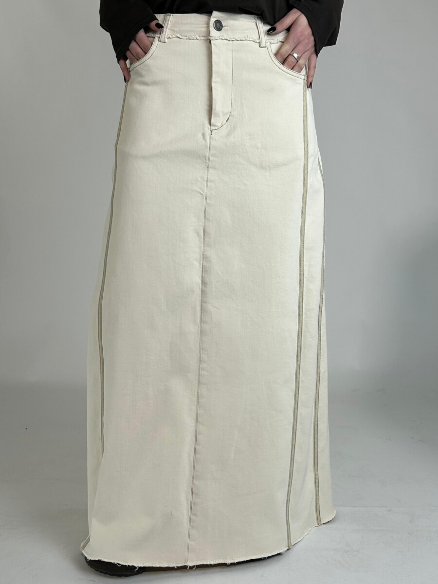 POLLERA KEILA - CRUDO 