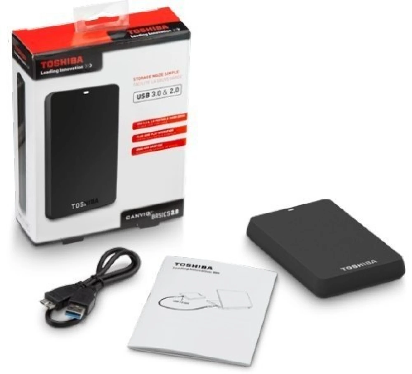 Disco Externo Toshiba 1TB USB 3.0 