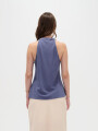 Musculosa Zirel Azul Grisaceo