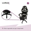 Silla Gamer Lumax Modelo ROM Negro/Amarillo