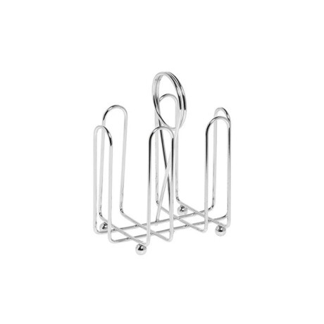 Soporte metal p/sobres o botellas Soporte metal p/sobres o botellas