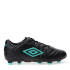 Championes de Fútbol 11 Infantiles Umbro Touch HG Negro - Verde Agua