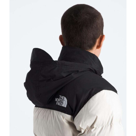 Campera de Pluma 1996 Nuptse mujer White Dune/tnf Black/r