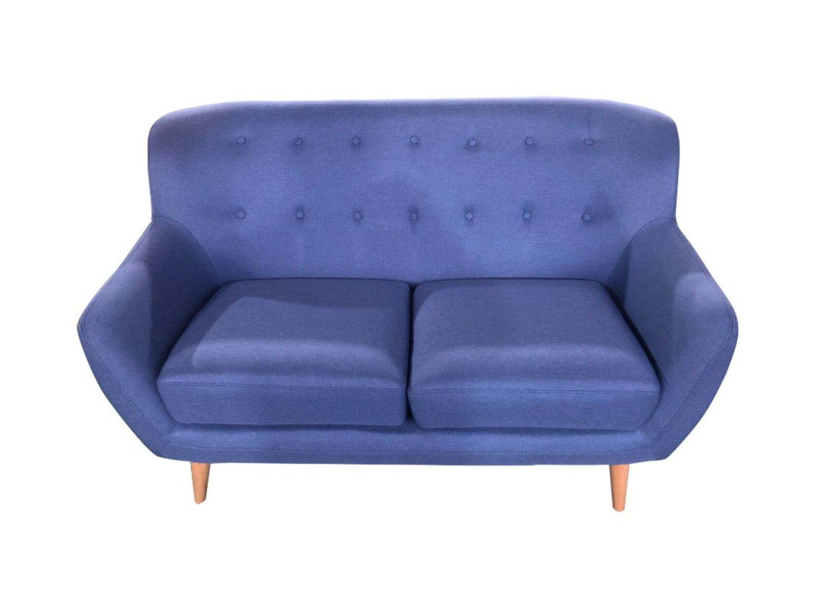 SOFA NORDICO 2 CUERPOS LV47 AZUL 