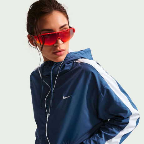 Campera Nike Sportswear Classic Wovens De Mujer Azul