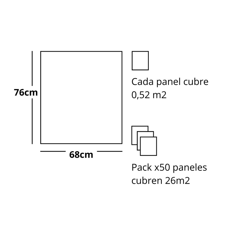 Placa adhesiva de ladrillo para pared x50 BLANCO