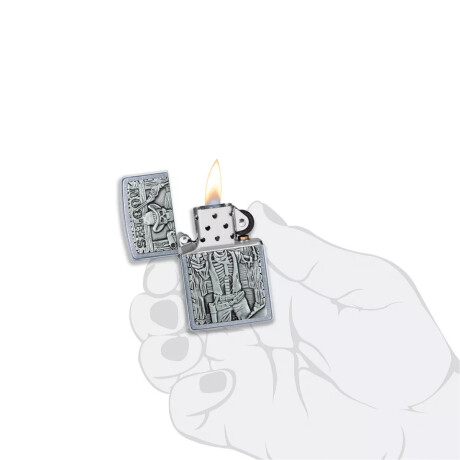 Encendedor Zippo Saloon Skull - 49298 Encendedor Zippo Saloon Skull - 49298