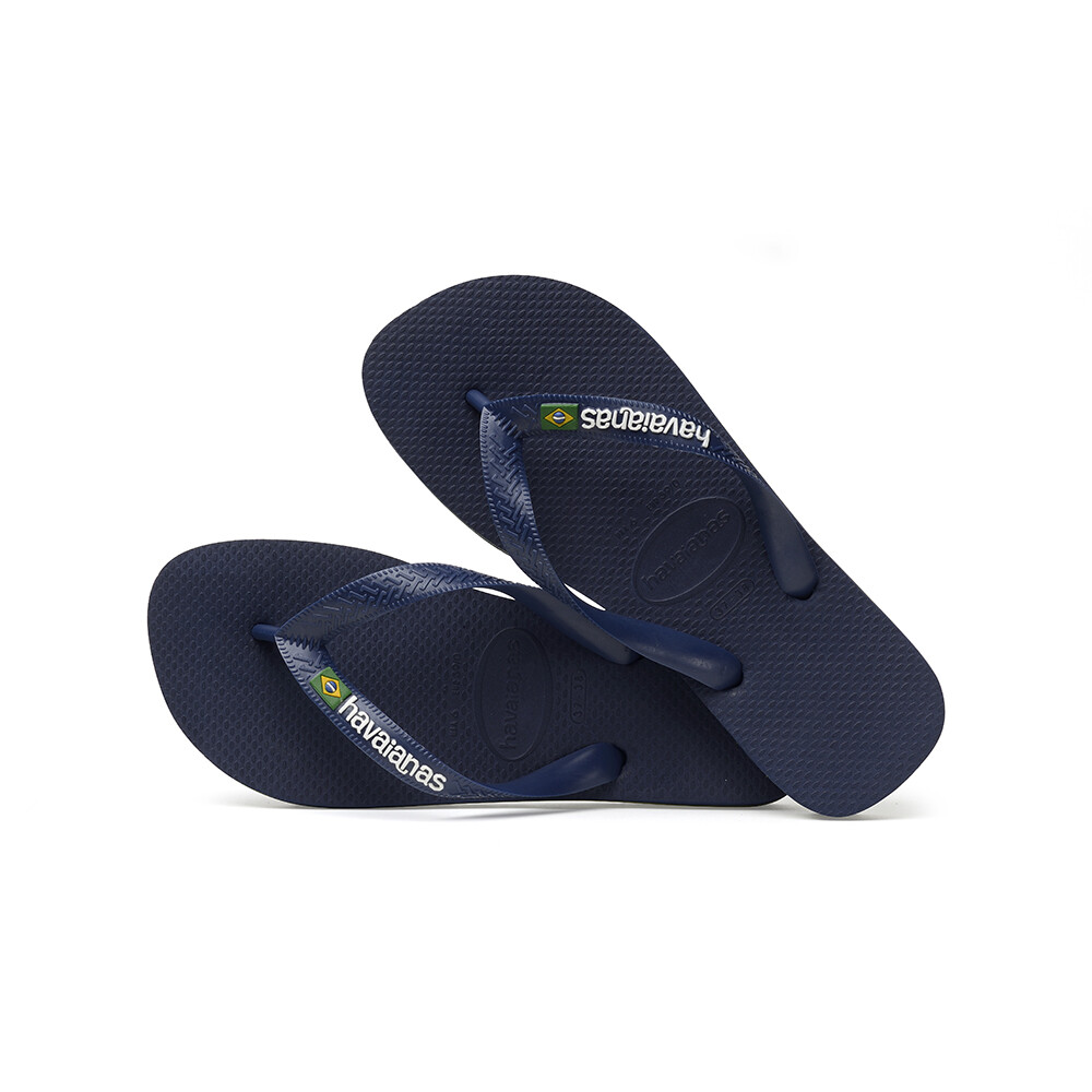 Sandalias Havaianas Brasil Logo Unisex Marino