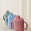 Vaso entrenamiento 100% silicona - buba rosa