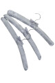 PACK 3 PERCHAS DE SEDA GRIS