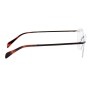 Lentes De Vista Chilli Beans Cuadrado De Titanio Marrón Oscuro/Marrón Oscuro