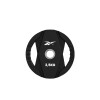 Disco Olímpico De Tpu Con Agarre Reebok 2,5 Kg Negro