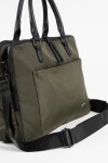 Cartera briefcase porta laptop verde