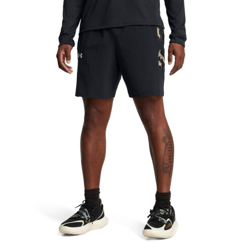 UA Zone Woven Short-BLK BLK-002