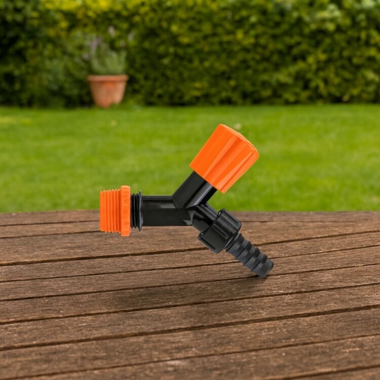 CANILLA DE PLASTICO CON REDUCCION TRAMONTINA CANILLA DE PLASTICO CON REDUCCION TRAMONTINA
